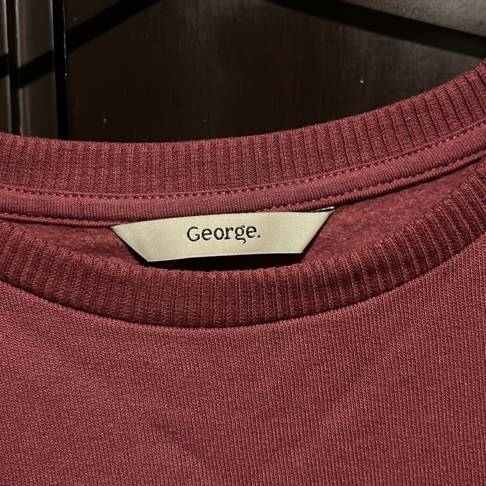 Fleeced Full Sleeves Sweat shirt - Cherry Colour - Picture 4 of 10